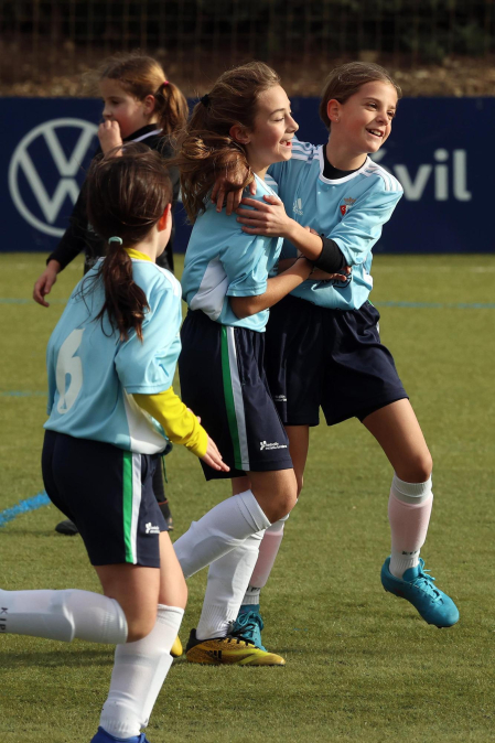 Última jornada de la fase de grupos del torneo femenino del Interescolar./