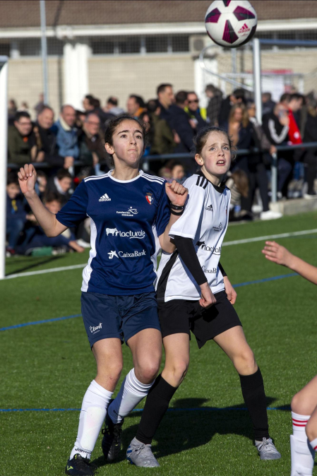 Cuartos de final del XL Torneo Interescolar en la modalidad femenina./