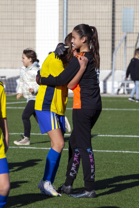 Cuartos de final del XL Torneo Interescolar en la modalidad femenina./