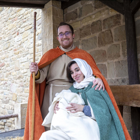 Fotos del Misterio de los Reyes Magos en Sangüesa.