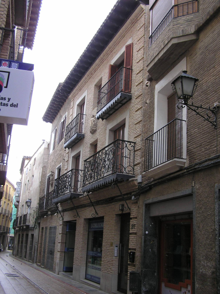 Casa de los Iriarte en la calle Mayor de Corella, mediados del siglo XVIII