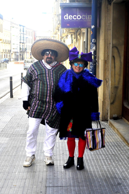 Fotos del domingo de Carnaval en Tafalla.