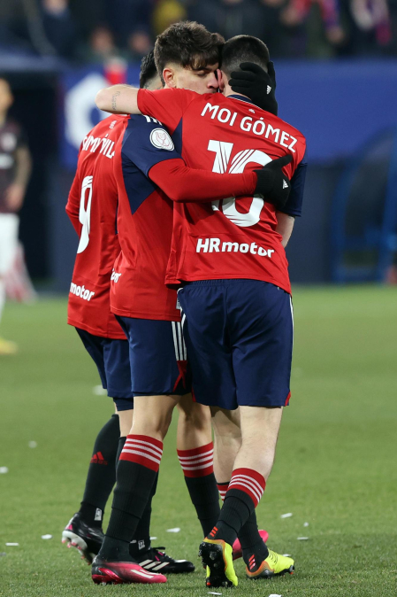 Galería de fotos del Osasuna 1-0 Athletic de Copa del Rey./