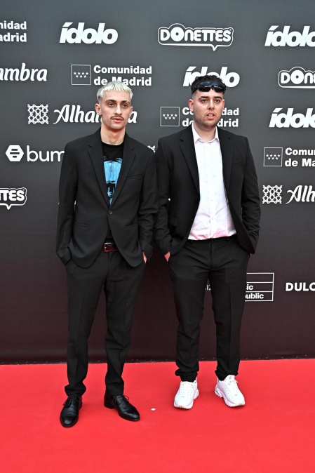 Imágenes de la alfombra roja de los premios 'Ídolo'
