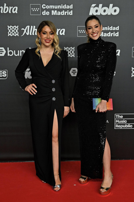 Imágenes de la alfombra roja de los premios 'Ídolo'