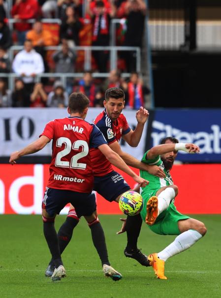 Osasuna-Betis, jornada 30 de LaLiga Santander./