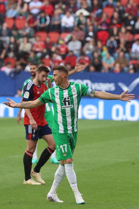 Osasuna-Betis, jornada 30 de LaLiga Santander./