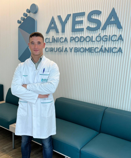 Javier Ayesa, responsable de Clínica Podológica Ayesa