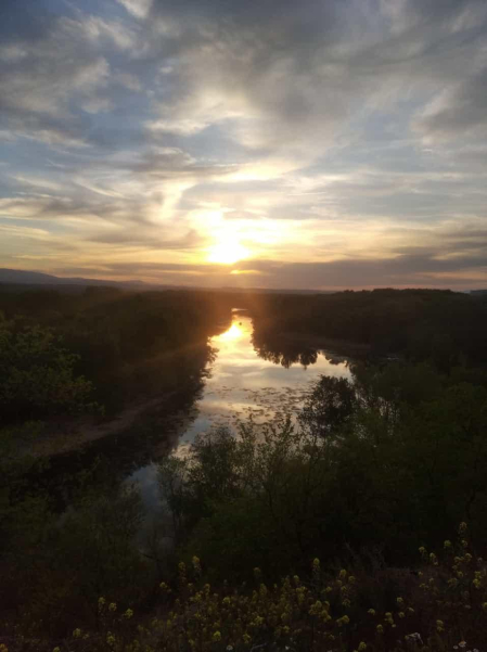 Río Ebro en San Adrián.