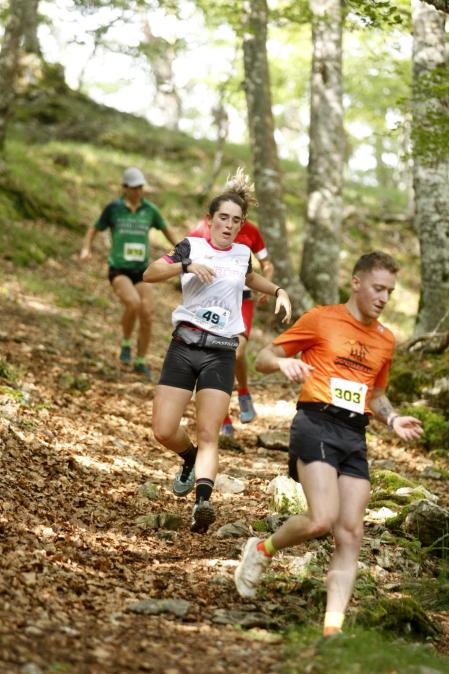 Carrera por montaña Lakuntza-Aralar.