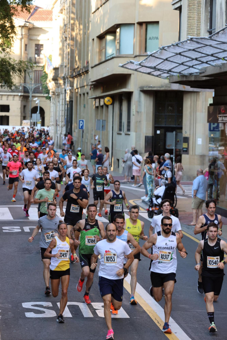 Fotos de La Media San Fermín 2023.