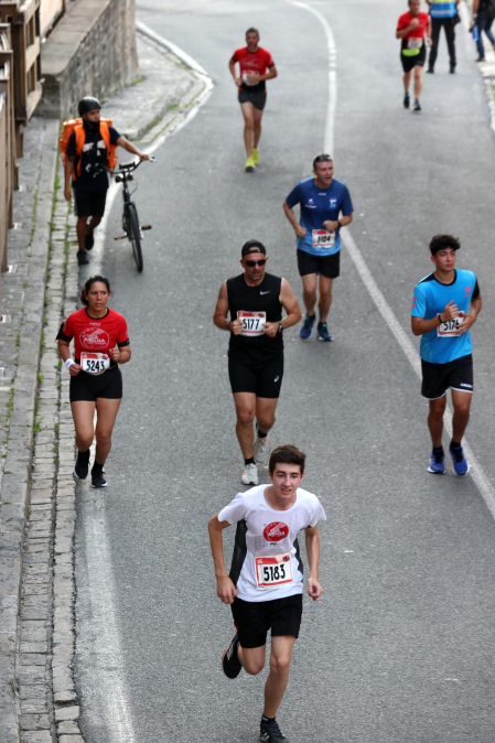 Fotos de La Media San Fermín 2023.
