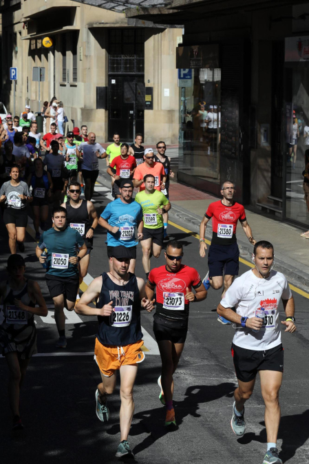 Fotos de La Media San Fermín 2023.