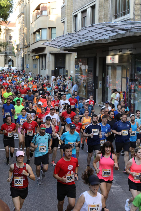 Fotos de La Media San Fermín 2023.