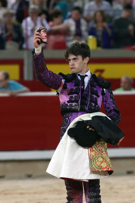 Fotos de la novillada del 5 de julio en Pamplona./