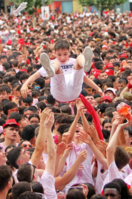 Chupinazo San Fermín 2023 en la Plaza del Castillo
