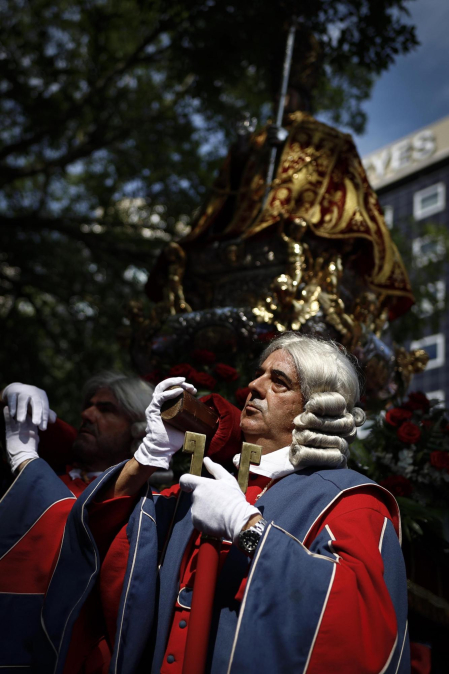 Imágenes de la procesión de San Fermín 2023