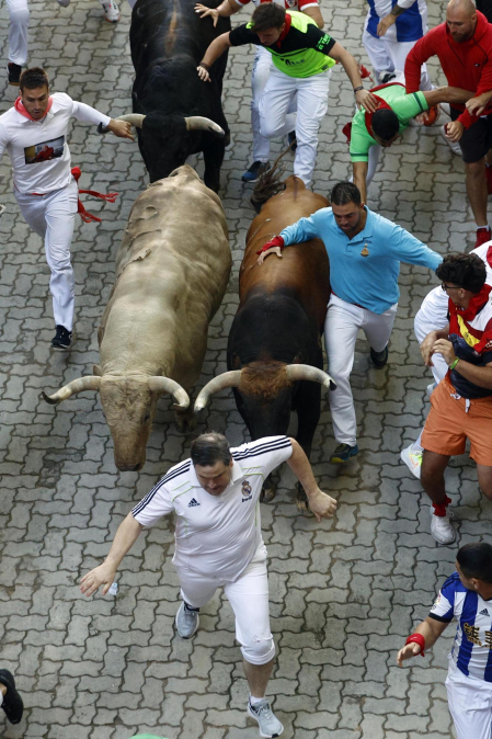 Cuarto encierro de San Fermín 2023.