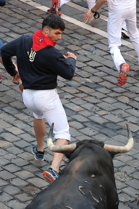 Cuarto encierro de San Fermín 2023.