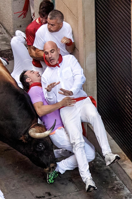 Cuarto encierro de San Fermín 2023.