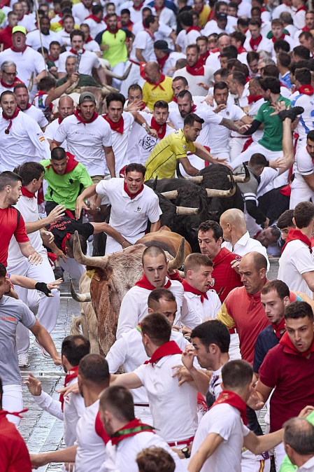 Estafeta, cuarto encierro.