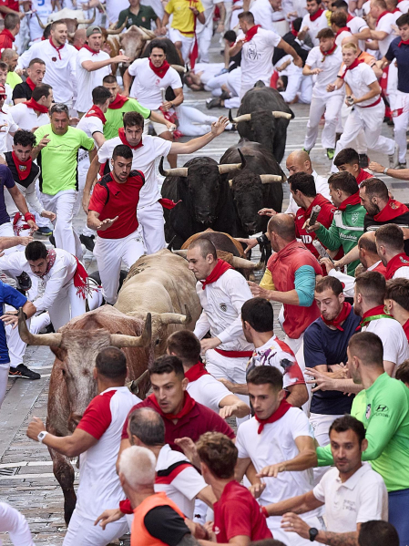 Estafeta, cuarto encierro.
