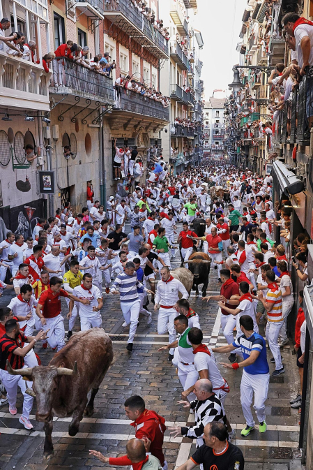 Estafeta, cuarto encierro.