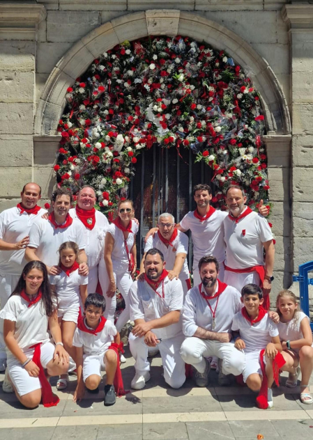 Fotos de la ofrenda foral a San Fermín 2023.