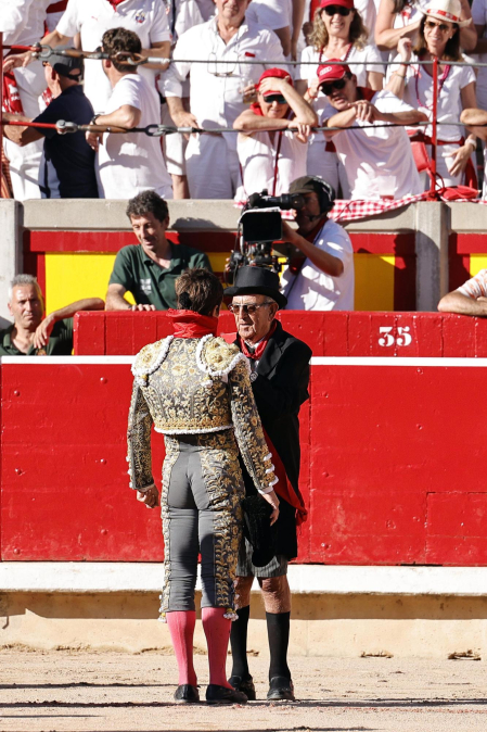Fotos de la sexta corrida de la Feria del Toro San Fermín 2023./