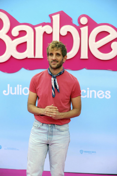 Fotos del estreno de la película 'Barbie' en Madrid.