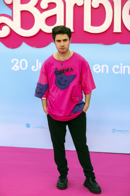 Fotos del estreno de la película 'Barbie' en Madrid.