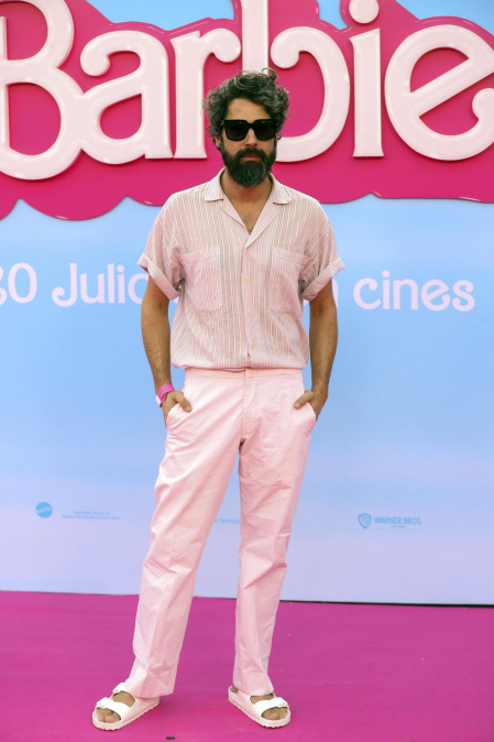 Fotos del estreno de la película 'Barbie' en Madrid.