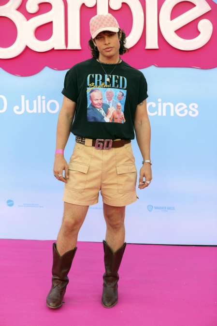 Fotos del estreno de la película 'Barbie' en Madrid.