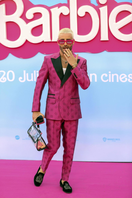 Fotos del estreno de la película 'Barbie' en Madrid.