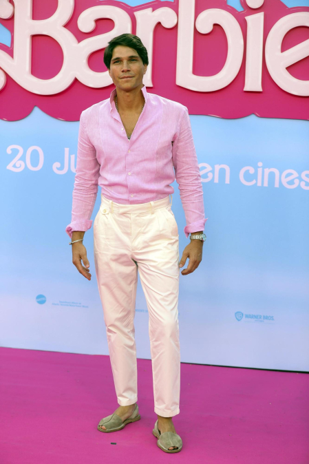 Fotos del estreno de la película 'Barbie' en Madrid.