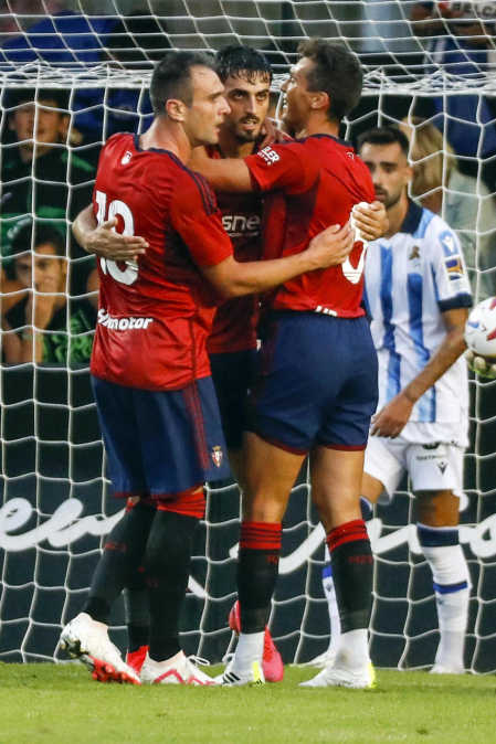 Real Sociedad - Osasuna, partido de pretemporada en Irun.