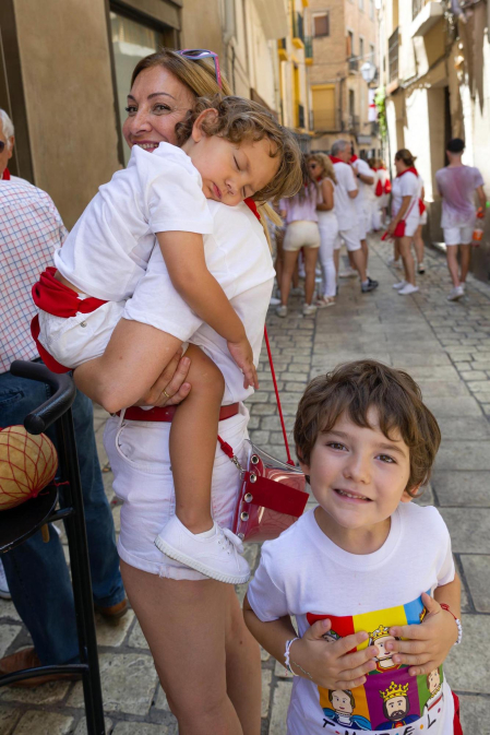 Fotos de las fiestas del cohete de Tudela./ Blanca Aldanondo