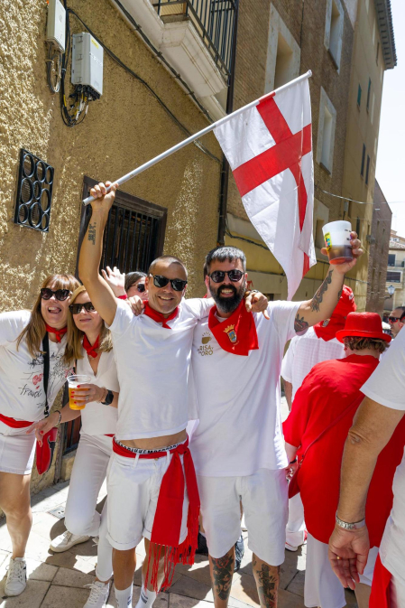Fotos de las fiestas del cohete de Tudela./ Blanca Aldanondo