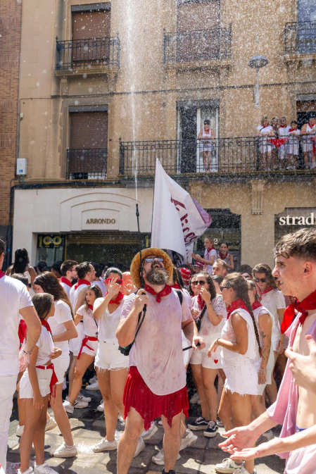 Fotos de las fiestas del cohete de Tudela./ Blanca Aldanondo