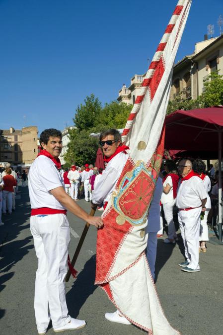 Procesión de Santiago en Tudela.