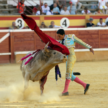 Segunda corrida de la Feria de Santa Ana 2023 en Tudela.