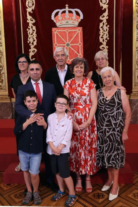 Toma de posesión de los consejeros del Gobierno de Navarra