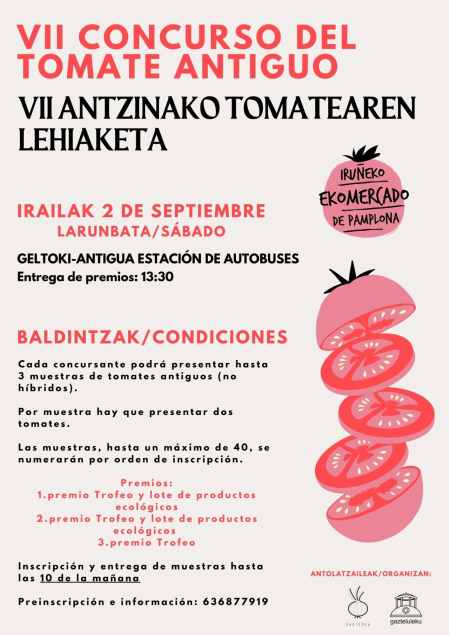 VIII Concurso de tomate antiguo