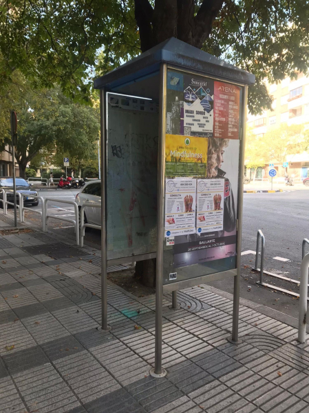 En San Juan Bosco, 5 (Pamplona). ¡Que la quiten ya!