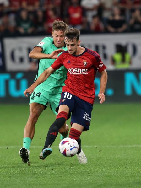 Fotos del Osasuna 0-2 Atlético de la jornada 7 de LaLiga./