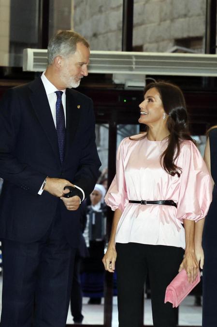 La Familia Real ha asistido en Oviedo al concierto previo a la entrega, este viernes, de los Premios Princesa de Asturias.