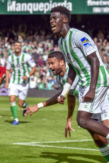 Fotos del Betis 2-1 Osasuna de la jornada 11./