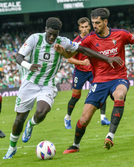 Fotos del Betis 2-1 Osasuna de la jornada 11./