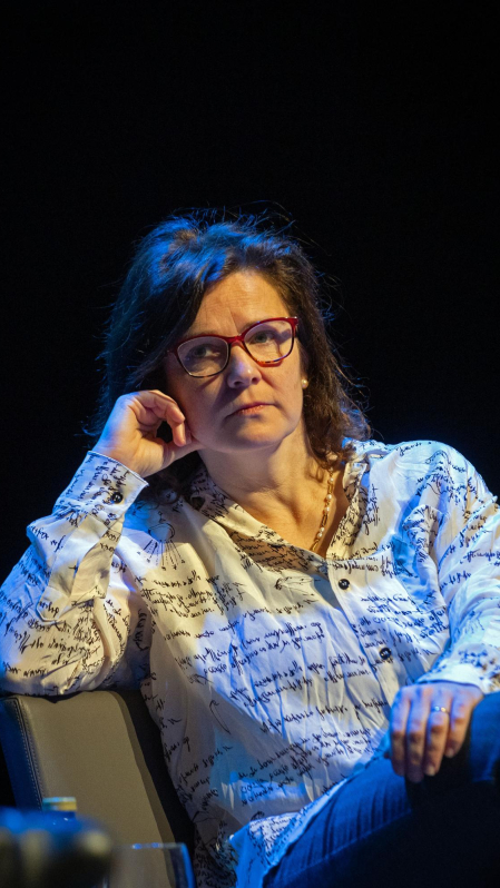 Sofía Arraiza Ruiz de Galarreta este jueves en el Baluarte