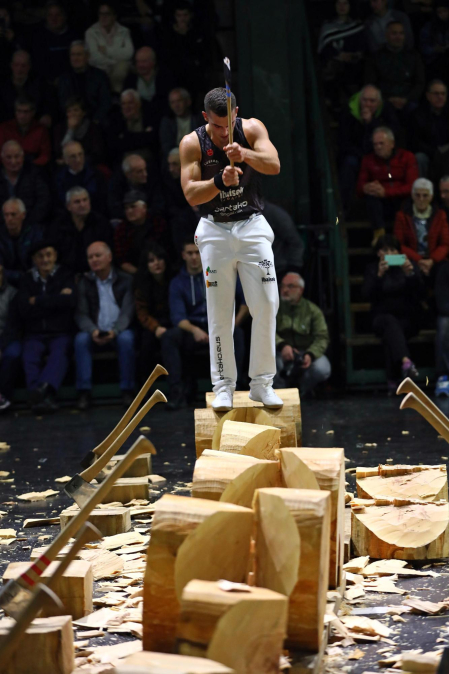 Fotos del Campeonato Navarro de Aizkora./